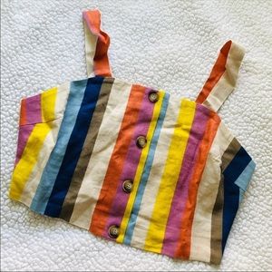 💥3/$20💥 Stripe Crop Top